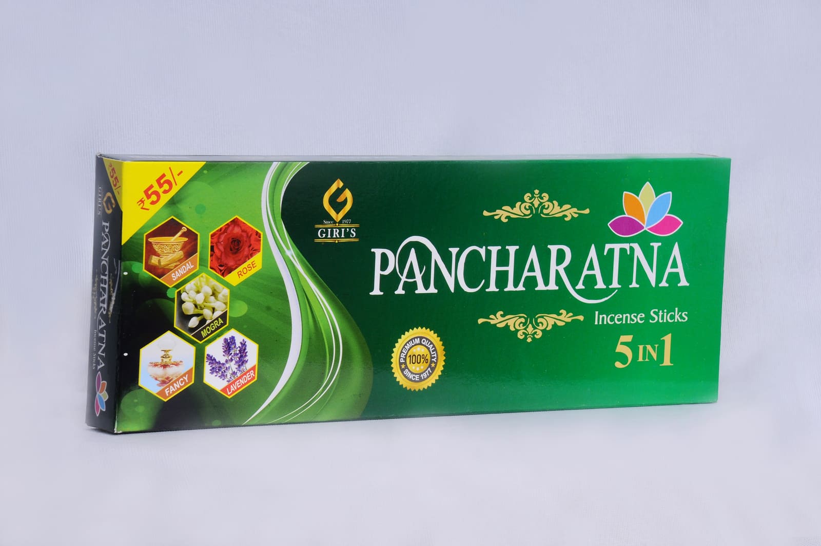 Pancharatna 5-in-1 incense
